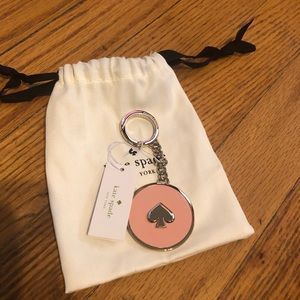 Kate Spade Keychain, Pink (NWT)